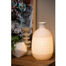 Lucide 13534/26/31 stolní lampička Tiesse 1x25W | E14 - bílá, porcelán, vypínač na kabelu