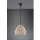Trio R31131036 závěsný lustr Rike 1x40W | E27 | IP20 - výškově nastavitelný, ratan