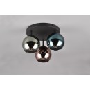 Trio R61303017 stropnice Sheldon 3x28W | E14 | IP20 - vícebarevná, černá