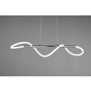 Trio R32361106 LED závěsný lustr Argos 1x28W | 3500lm | 4000K | IP20 - 3 fázové stmívání, výškově nastavitelné, chrom/bílá