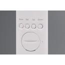 Trio R52311101 LED stolní lampa Patty 1x4W | 380lm | 4000K | IP20 - dotyková funkce o 4 stupních, ukazatel datumu a teploty, funkce budíku, napájeno akumulátorem, naklápění, provoz přes USB-C, bílá