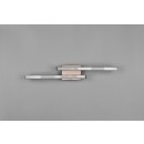 Trio R62472135 LED stropní svítidlo Route 2x5W | 500lm | 3000K | IP20 - imitace dřeva, bílá