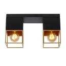 Lucide 21120/02/30 přisazené stropní svítidlo Rixt 2x40W | E27