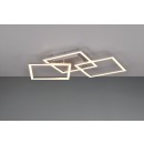 Trio R64493187 LED přisazené stropní svítidlo Trail 1x31W | 3550lm | 3000K | IP20 - otočné ramena, titan