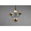 Trio 101700332 závěsné stropní svítidlo Livia 3x28W | E14 | IP20 - matná černá