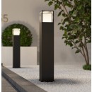 Trio 477860142 LED venkovní sloupek Witham 1x14,5W | 1450lm | 2300+3000+4000K | IP54 - nastavení barvy světla na svítidle, antracit