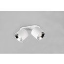 TRIO 651000231 přisazené stropní bodové svítidlo Guayana 2x10W | GU10 | IP20 - matný bílá