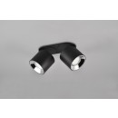 Trio 651000232 přisazené stropní bodové svítidlo Guayana 2x10W | GU10 | IP20 - matná černá