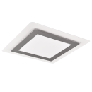 Trio 641510207 LED přisazené stropní svítidlo Morgan 1x46W | 6000lm | 2700-6000K | IP20 - nastavitelná barva světla ve stupních + plynulé nastavení barvy světla, integrovaný stmívač, funkce pamětí, noční režim, dálkové ovládání, časový spínač, nikl