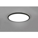 Trio R64371932 LED stropní svítidlo Aureo 1x30W | 3600lm | 3000-6500K + RGB | IP20 - nepřímé osvětlení, integrovaný stmívač, plynulé nastavení barvy světla, funkce paměti, noční režim, dálkový ovladač, matná černá
