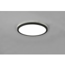 Trio R64371132 LED stropní svítidlo Aureo 1x18W | 2200lm | 3000-6500K + RGB | IP20 - nepřímé osvětlení, integrovaný stmívač, plynulé nastavení barvy světla, funkce paměti, noční režim, dálkový ovladač, matná černá