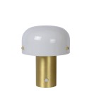 Lucide 05539/01/02 stolní lampička Timon 1x25W | E27 - mosaz, sklo, stmívatelná