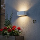 Ideal Lux 066868 venkovní nástěnné svítidlo Andromeda 1x60W|E27 - bílá