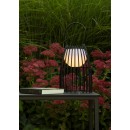 Lucide 06801/01/30 LED venkovní stolní lampička Fjara 1x0,3W | 30lm | 2800K | IP44 - černá, stmívatelná, kovová, nabíjecí