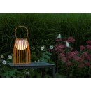 Lucide 06801/01/43 LED venkovní stolní lampička Fjara 1x0,3W | 30lm | 2800K | IP44 - hnědá, stmívatelná, kovová, nabíjející