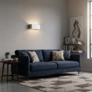 Ideal Lux 088273 nástěnné svítidlo Clip Small Argento 2x60W|E27 - stříbrné, obdélník