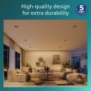 Philips 8720169376083 sada zápustných svítidel Peridot GU10 | černá