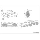 Trio SELECT  T617400842 přisazené stropní svítidlo BUBBLE   G9