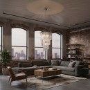 Ideal Lux 117737 závěsné stropní svítidlo Carlton 8x40W | E14 - chrom