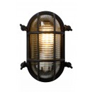 Lucide 11891/20/30 nástěnná venkovní lampa Dudley 1x40W | E27 | IP65 - černá, stmívatelná