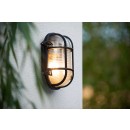 Lucide 11891/20/30 nástěnná venkovní lampa Dudley 1x40W | E27 | IP65 - černá, stmívatelná