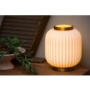 Lucide 13535/24/31 stolní lampička Gosse 1x40W | E14 - bílá, porcelán, vypínač na kabelu