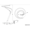 Trio SELECT  T544310131 LED stolní lampička NALA   | 17W integrovaný LED zdroj | 1900lm | 2300+3000+4000K