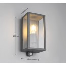Trio T201869142 venkovní nástěnné svítidlo GARONNE E27
