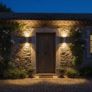 Ideal Lux 163604 venkovní nástěnné svítidlo Gun 2x60W|E27|IP54