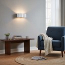 Ideal Lux 170923 nástěnné svítidlo Clip Corten 2x40W|G9 - hnědé