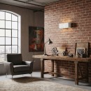 Ideal Lux 170923 nástěnné svítidlo Clip Corten 2x40W|G9 - hnědé