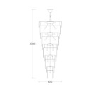 Zuma Line 003064-029224 závěsné stropní svítidlo LUXE E14