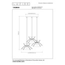 Lucide L104200372 závěsné stropní svítidlo TASMAN  E27