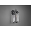 Trio 201960142 zahradní nástěnná lampa Olona 1x20W | E27 | IP23 antracit