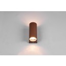 Trio 204260224 venkovní nástěnné svítidlo Roya 2x35W | GU10 | IP44 - rez, svítí nahoru i dolu