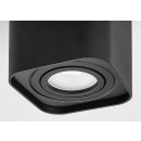 Rabalux 2049 přisazené stropní bodové svítidlo Kobald 1x42W | GU10 - černá