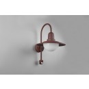 Trio 207269124 venkovní nástěnné svítidlo s pohybovým čidlem Norman 1x40W | E27 | IP44 - hnědá
