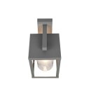 Trio 212060142 venkovní nástěnné svítidlo Lunga 1x40W | E27 | IP44 - soumrakový senzor, antracit