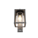 Trio 212069142 venkovní nástěnná lampa s pohybovým čidlem Lunga 1x40W | E27 | IP44 - antracit