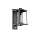 Trio 212069142 venkovní nástěnná lampa s pohybovým čidlem Lunga 1x40W | E27 | IP44 - antracit