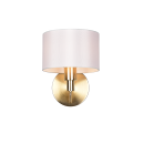 Trio 214470108 nástěnná svítidlo Cassio 1x40W | E27 - mosaz, bílá