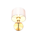 Trio 214470108 nástěnná svítidlo Cassio 1x40W | E27 - mosaz, bílá