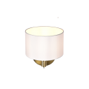 Trio 214470108 nástěnná svítidlo Cassio 1x40W | E27 - mosaz, bílá