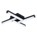 Rabalux 2168 LED koupelnové stropní přisazené svítidlo Evan 1x18W | 1750lm | 4000K | IP44 - černá, bílá