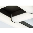 Rabalux 2168 LED koupelnové stropní přisazené svítidlo Evan 1x18W | 1750lm | 4000K | IP44 - černá, bílá