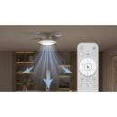 Philips 8721103096104 LED ventilátor s osvětlením Bliss  | 35W integrovaný LED zdroj | 4500lm | 2700-6500K | stmívač | dálkové ovládání | bílá