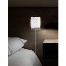 Trio 222570231 LED nástěnné svítidlo Element 1x3W+2x1,5W | SMD | 240lm+240lm | 3000K - USB, nabíjecí stanice, bílá