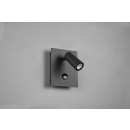 Trio 222969142 LED venkovní nástěnné svítidlo s pohybovým čidlem Tunga 1x3,5W | 420lm | 3000K | IP54 - černá