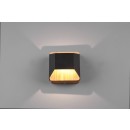 Trio 224810132 LED nástěnné svítidlo Arino 1x4,3W | 400lm | 3000K - 3 fázové stmívání, dřevo, černá