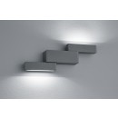 TRIO 227160242 Padma nástěnné exteriérové ​​svítidlo SMD 2x4W 420lm 3000K IP54